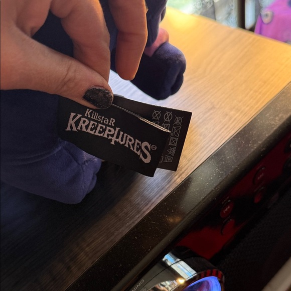 Killstar Kreeptures Bast La Luna Purple Cat Plush Toy - Picture 3 of 3